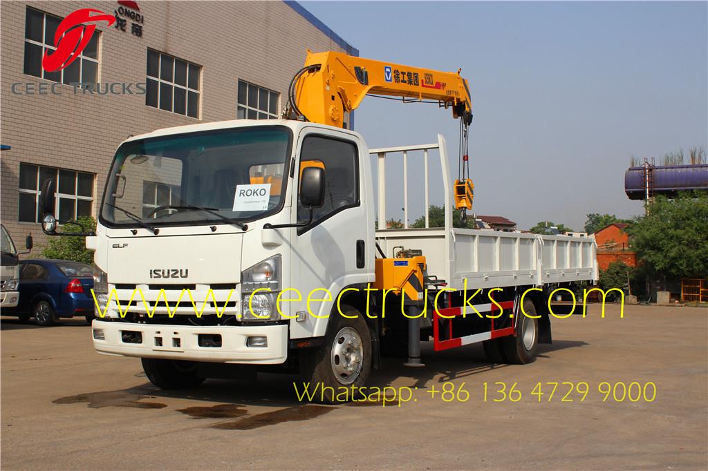 ISUZU 6.3 T truck mounted crane