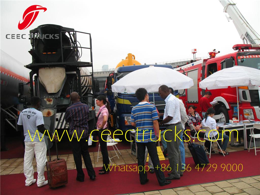 CEEC TRUCKS on the 105th canton Fair