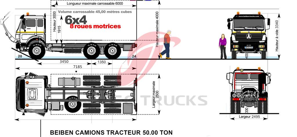 Beiben 40T dumper truck supplier