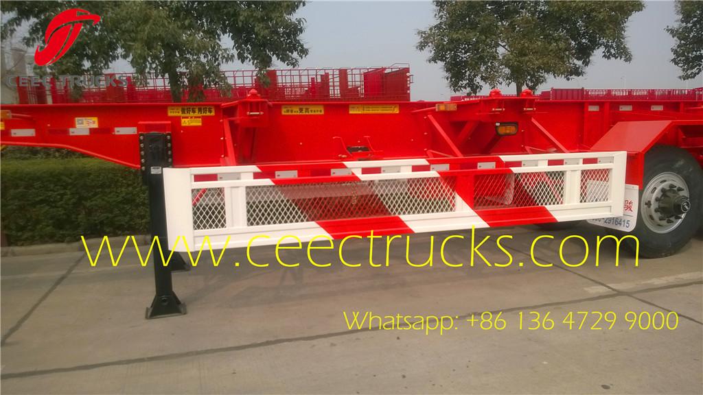 2 axle 40T bogie suspension trailers details