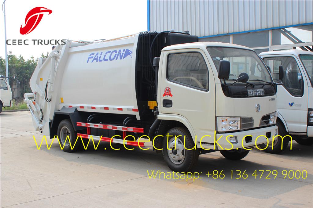 Dongfeng 4 CBM compressed garbage truck