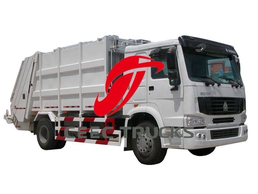 SINOTRUK 12 CBM garbage compression truck