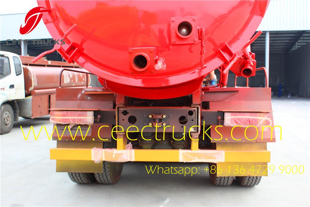 Dongfeng 18000liters vacuum suction tanker trucks