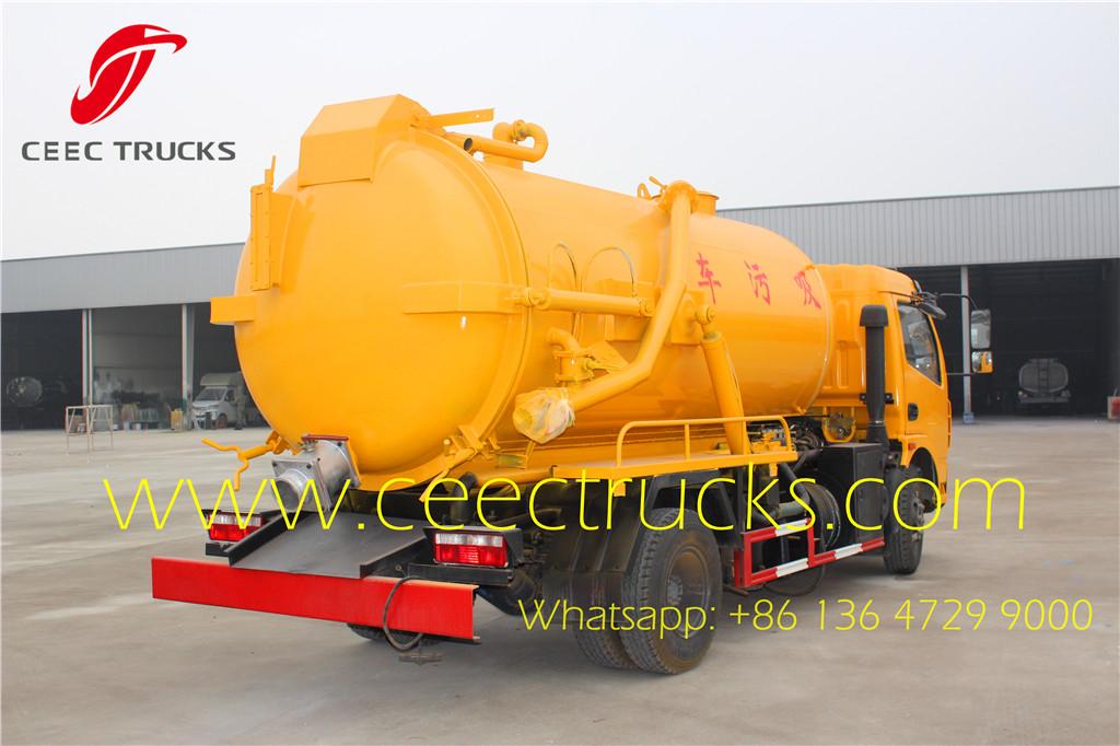 Dongfeng 6CBM vacuum trucks on sale