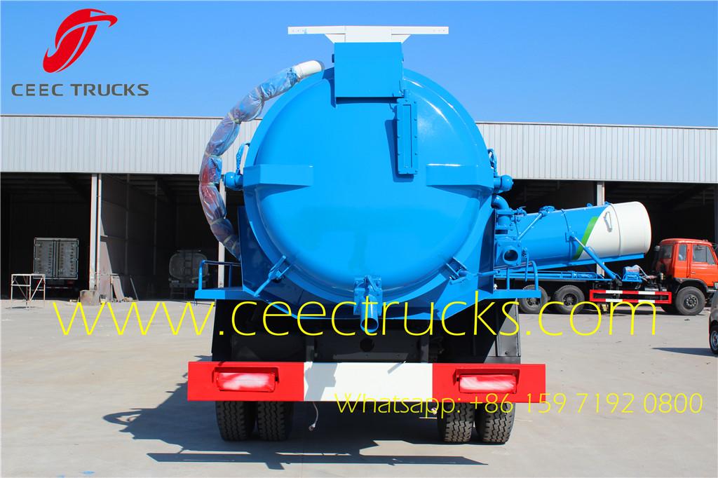 How to choose suitable dongfeng 9000liters cesspool pump truck