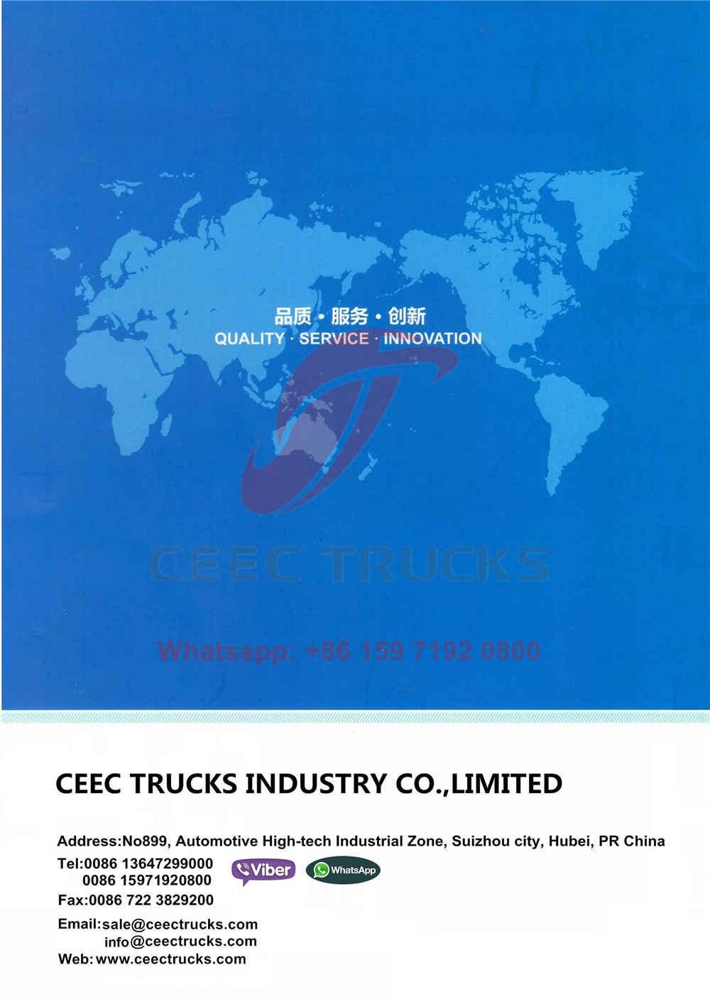 CEEC firefighting truck catalogue