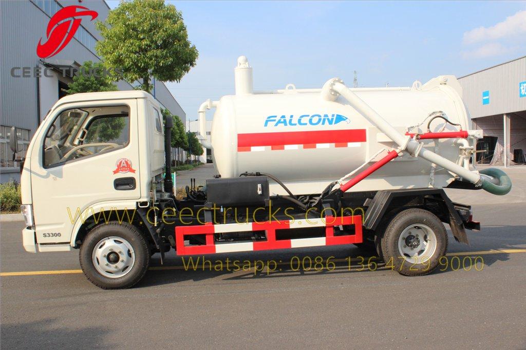 dongfeng sewage suction truck