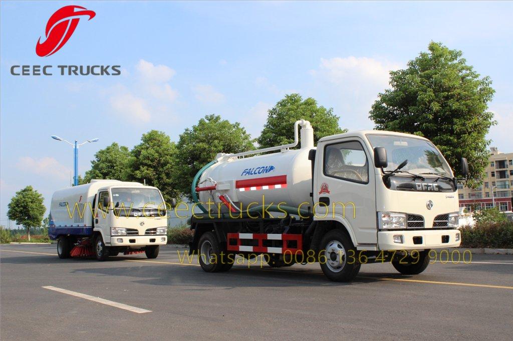 dongfeng sewage suction truck