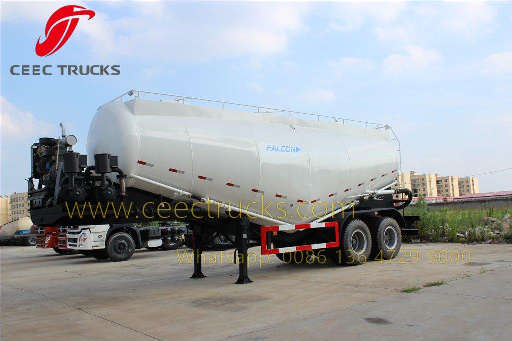 bulk cement semitrailer