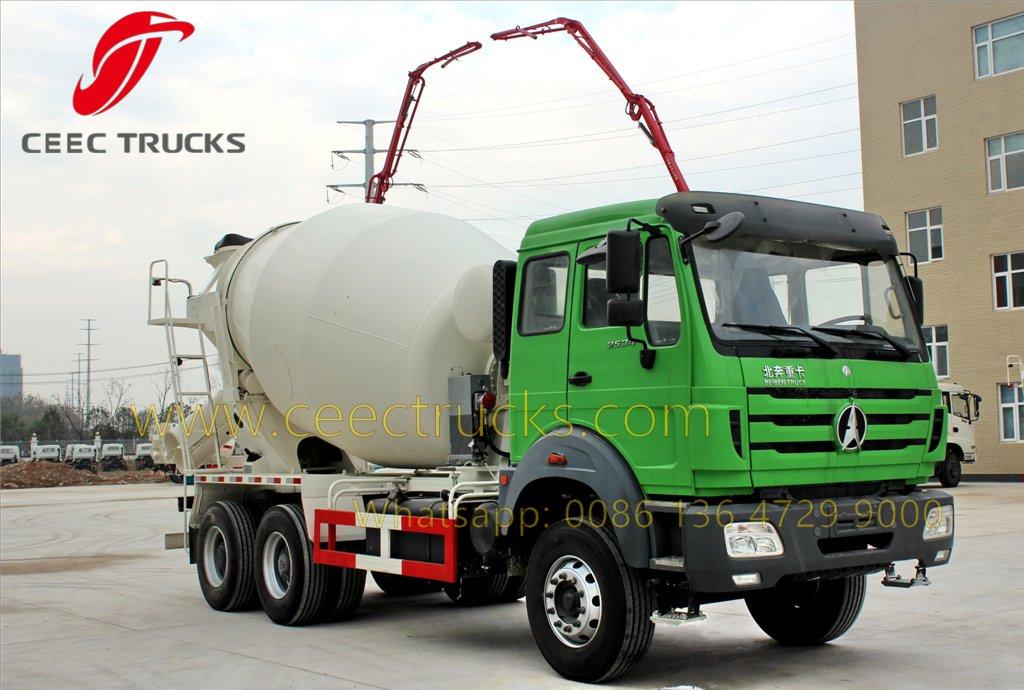 beiben 2534 concrete mixer truck