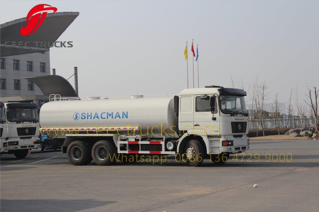 shacman water tanker truck