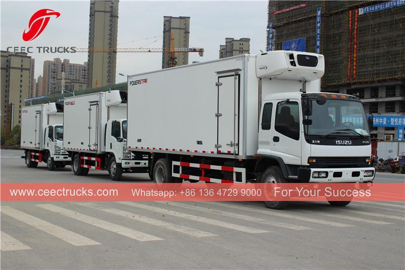 ISUZU refrigerated truck 