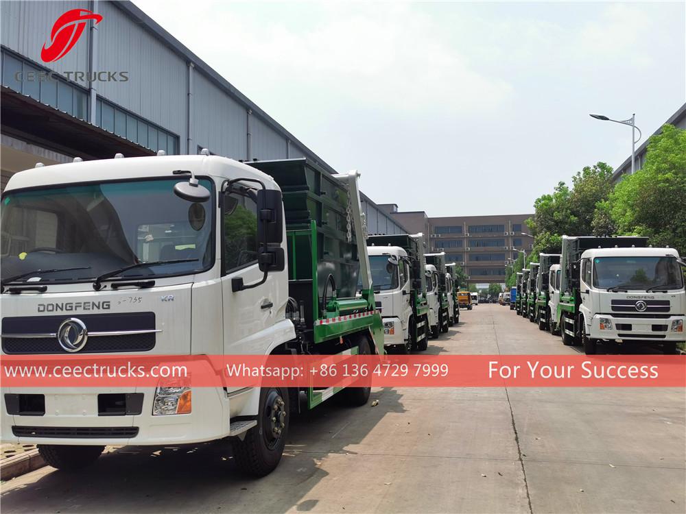 dongfeng skip bin loader 