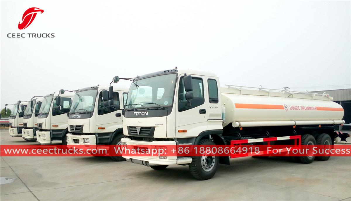 FOTON Fuel bowser trucks for Dubai FOTON Fuel bowser trucks for Dubai