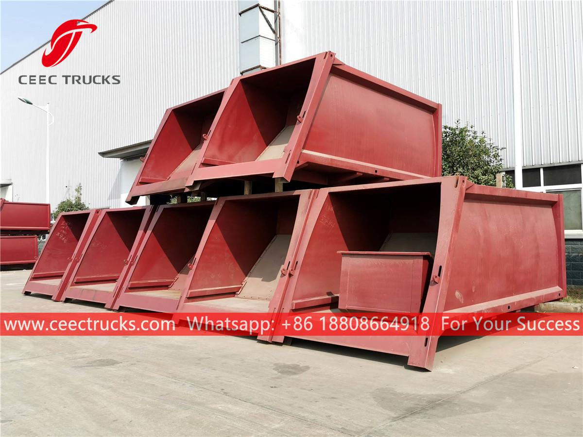 Refuse compression truck body