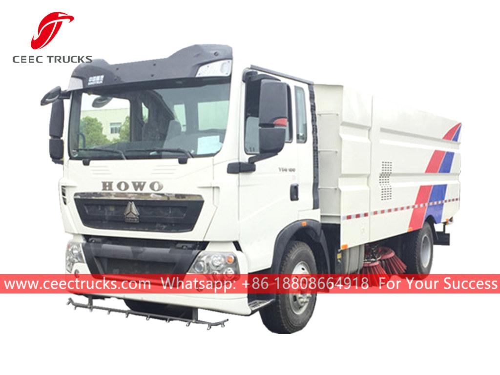 HOWO street sweeping truck