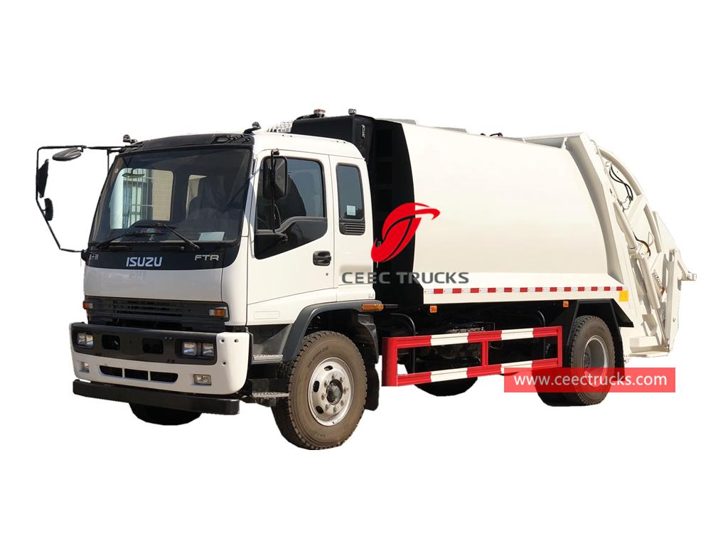 ISUZU FTR waste compressor truck