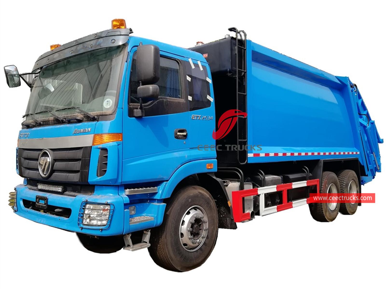 FOTON 6Ã—4 trash compactor truck