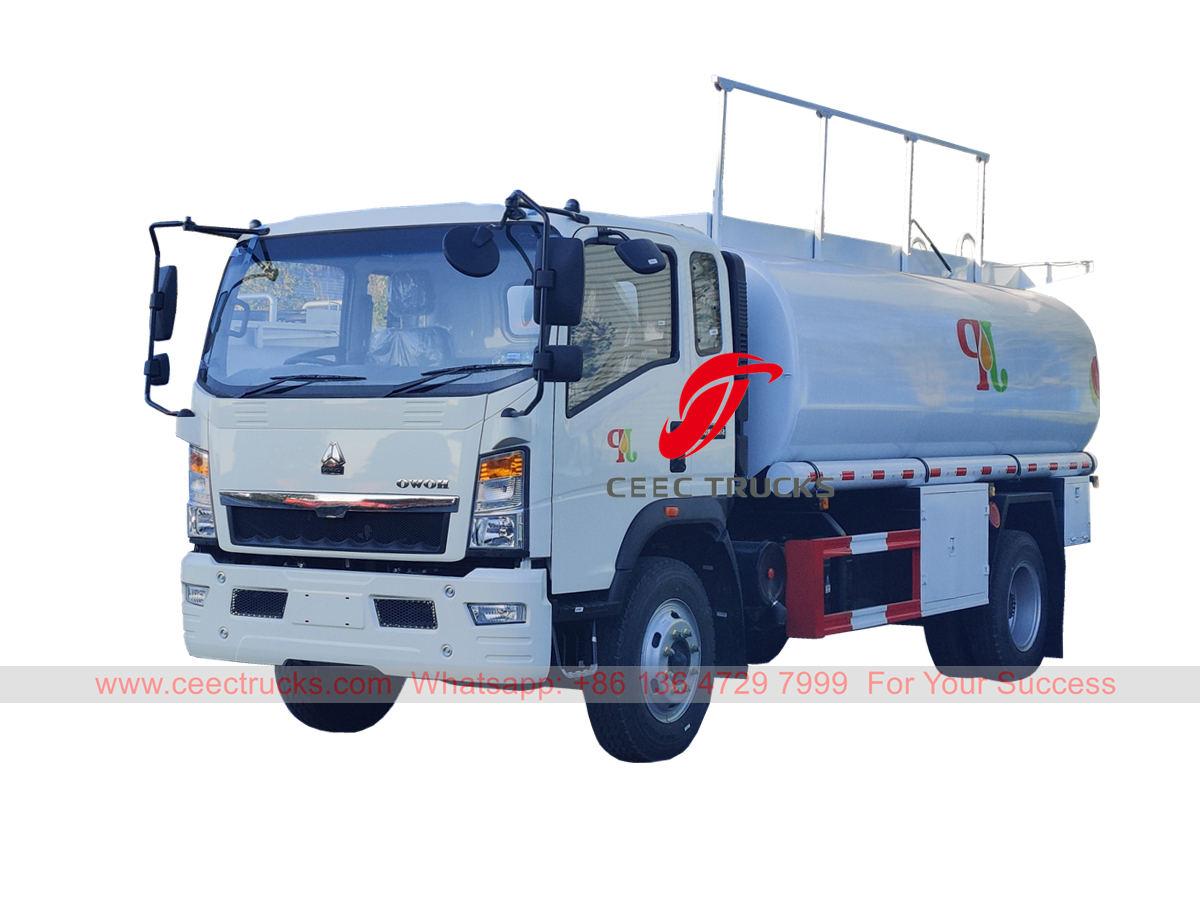 HOWO 4x2 fuel truck