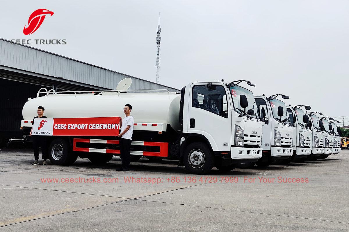 ISUZU stainless steel water truck