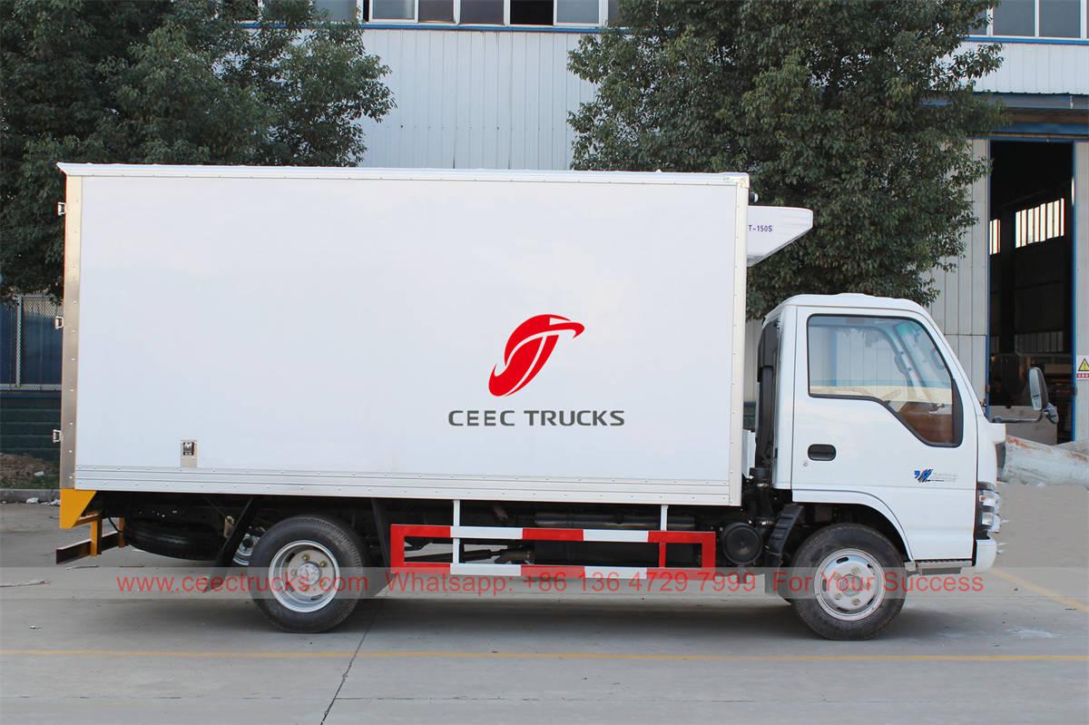 ISUZU NKR freezer box truck