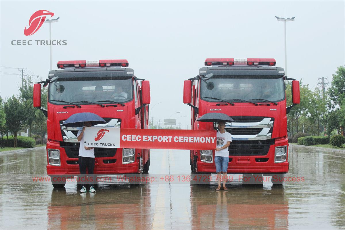 ISUZU GIGA water fire truck ISUZU GIGA water fire truck