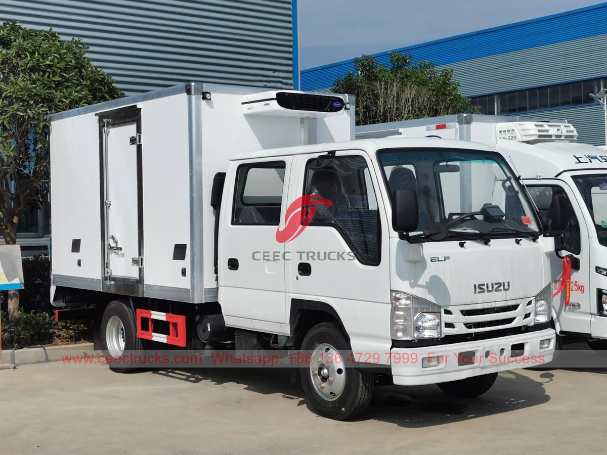 ISUZU double-cab reefer truck ISUZU double-cab reefer truck