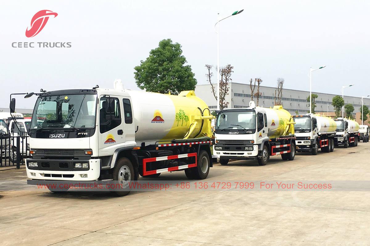 China premium vacuum truck supplier