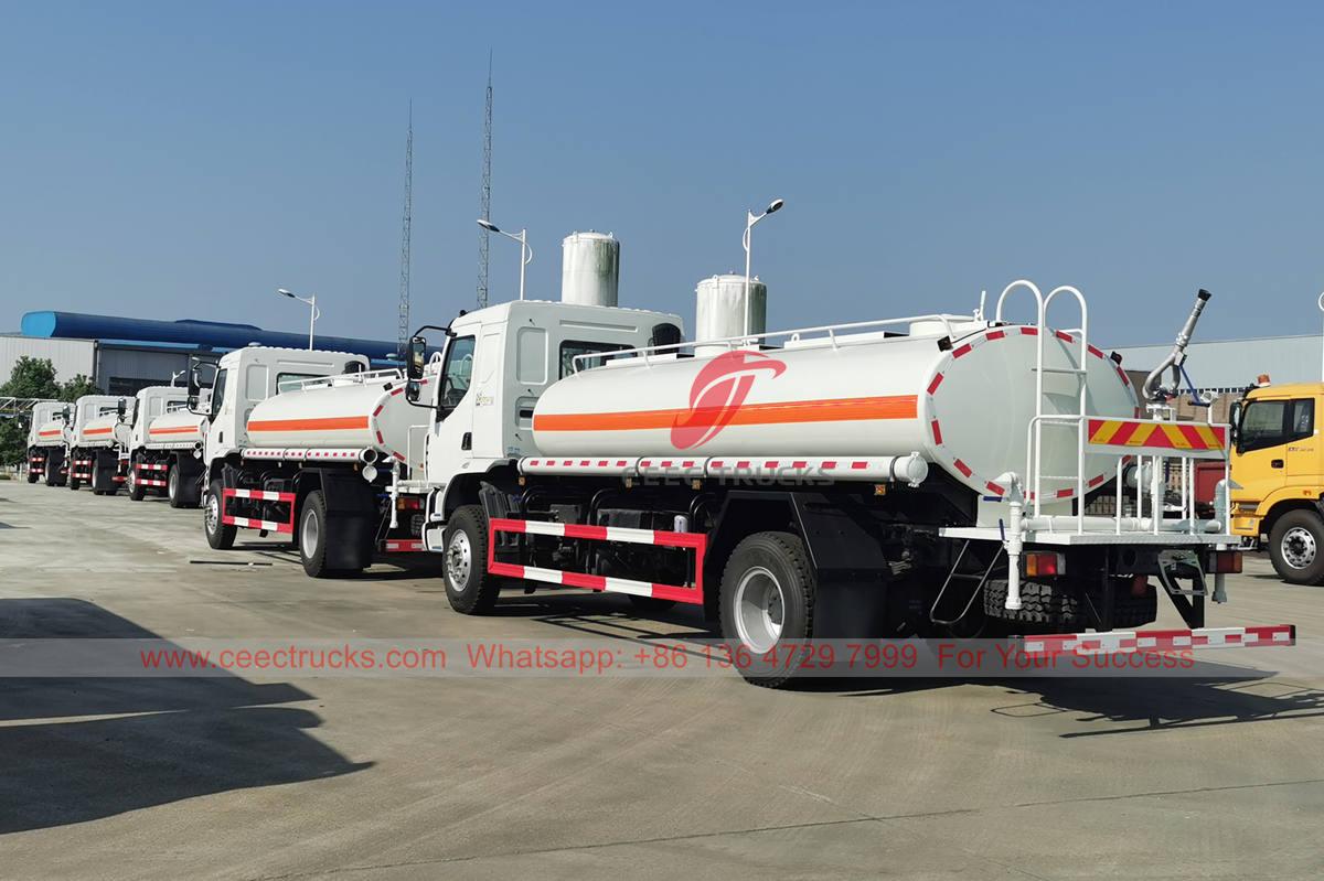 China premium water bowser manufacturer