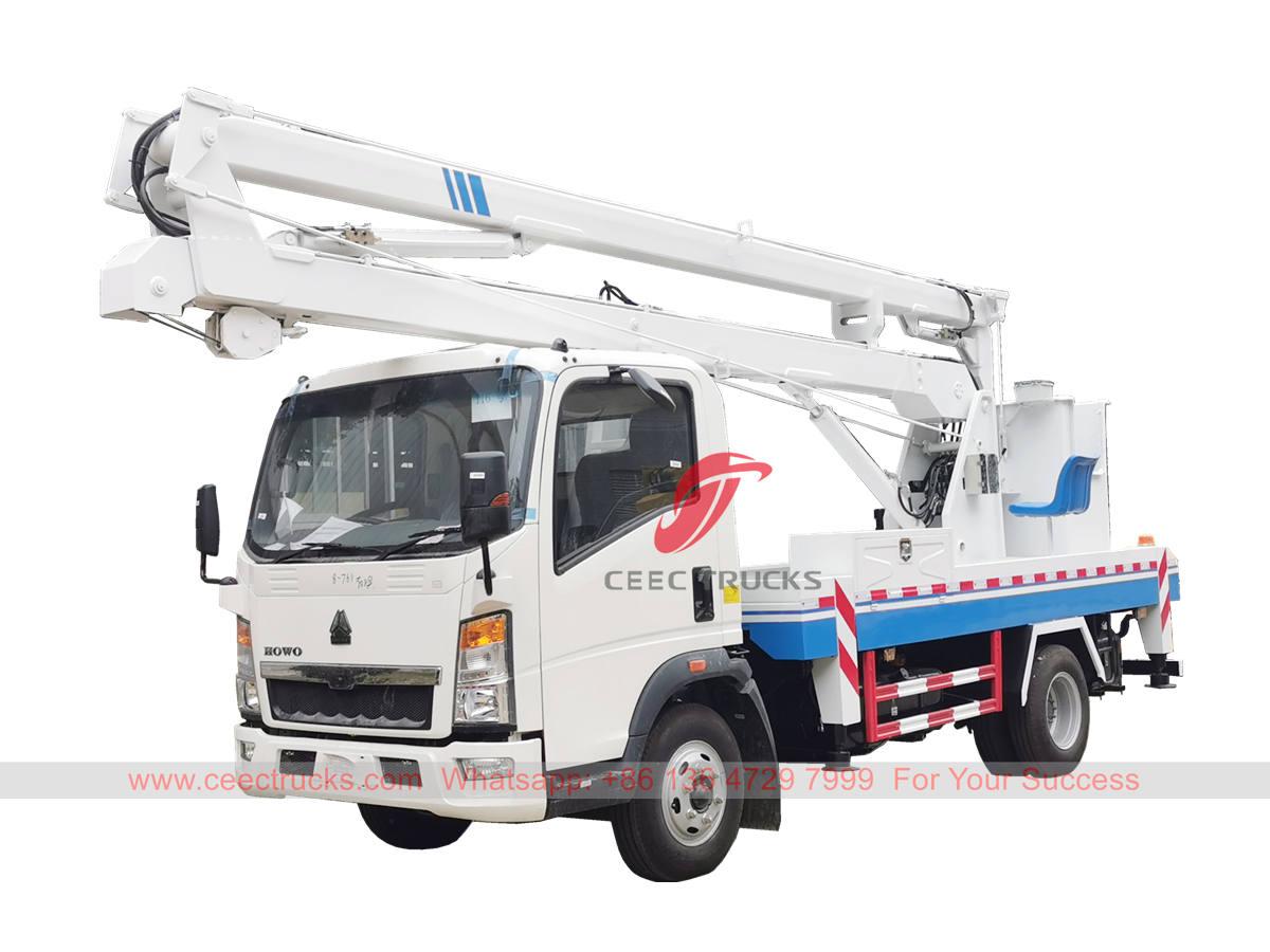 HOWO RHD 16m aerial platform