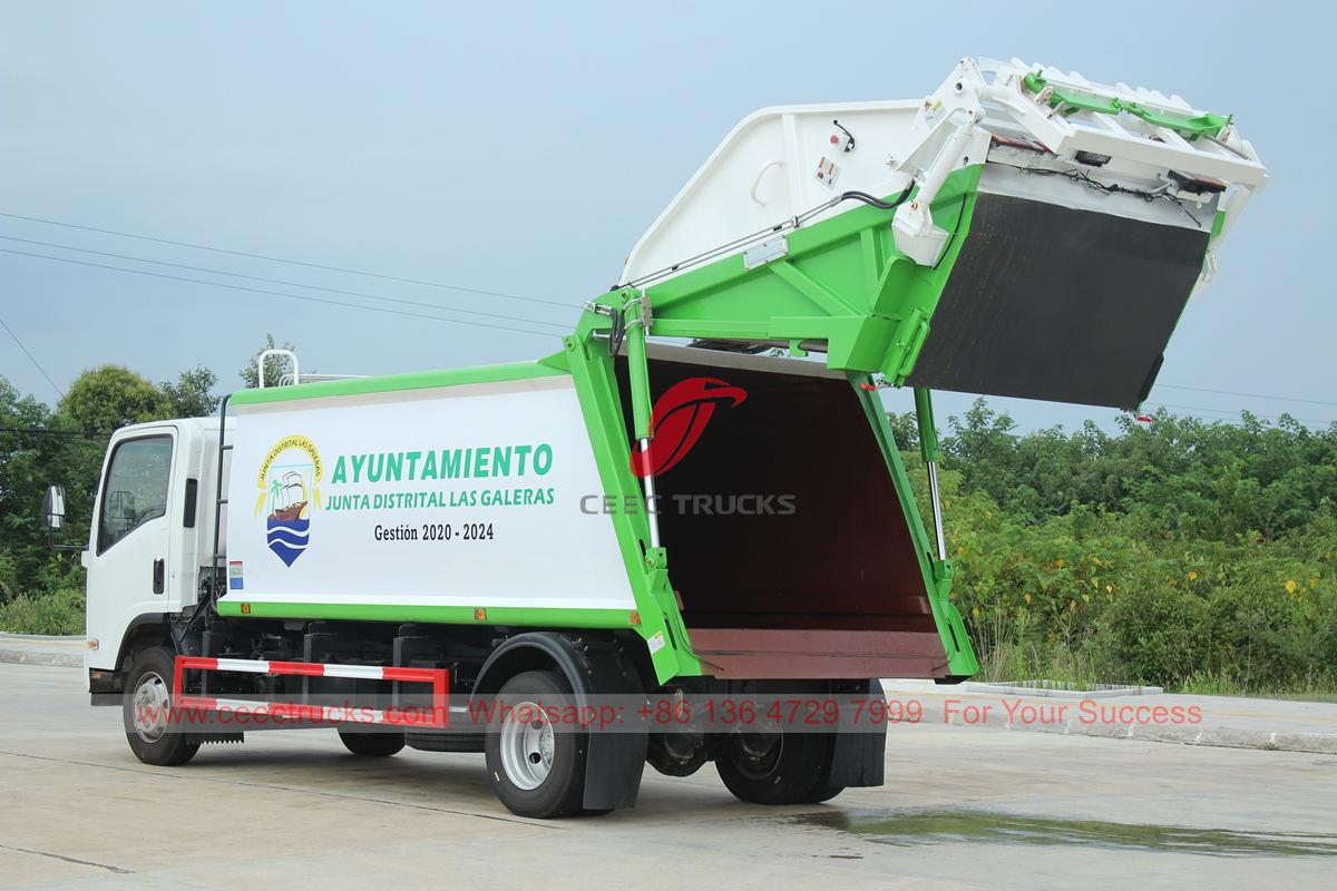 Brand new ISUZU 10 CBM rear load garbage collection truck