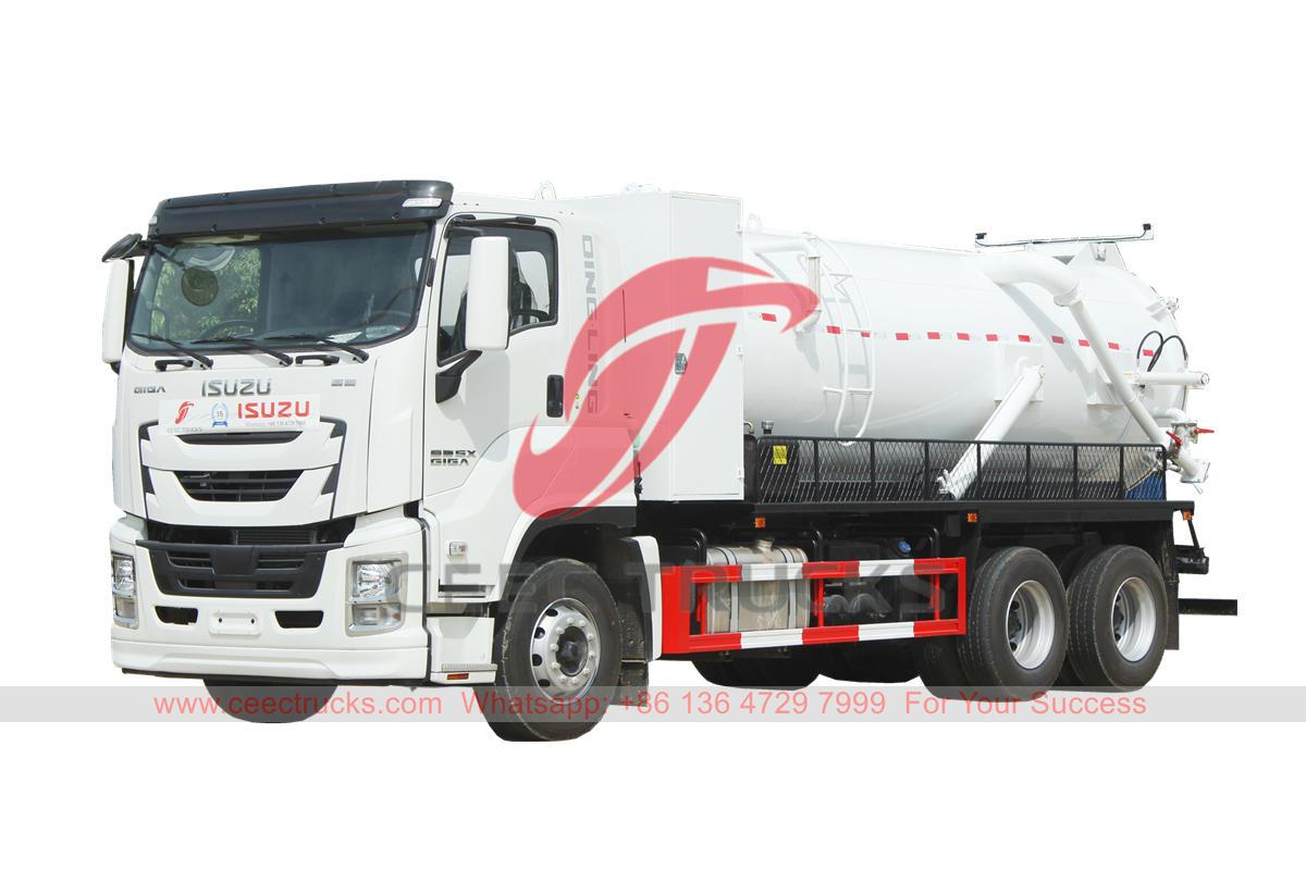 ISUZU GIGA heavy duty vacuum tank truck