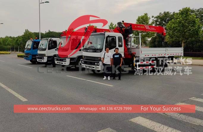 ISUZU ftr crane truck ISUZU ftr crane truck