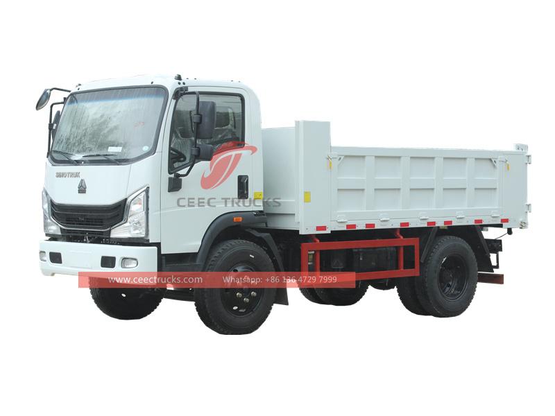 HOWO 5 Tons Tipper dump truck 