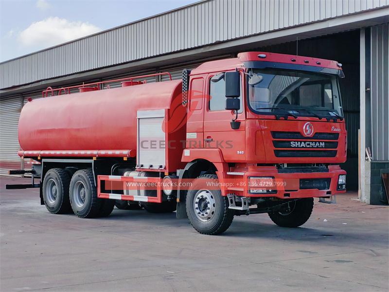 Shacman 340hp fire water tanker