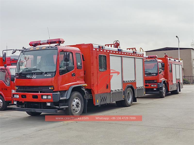 Isuzu FVR 6000L wildland water tender