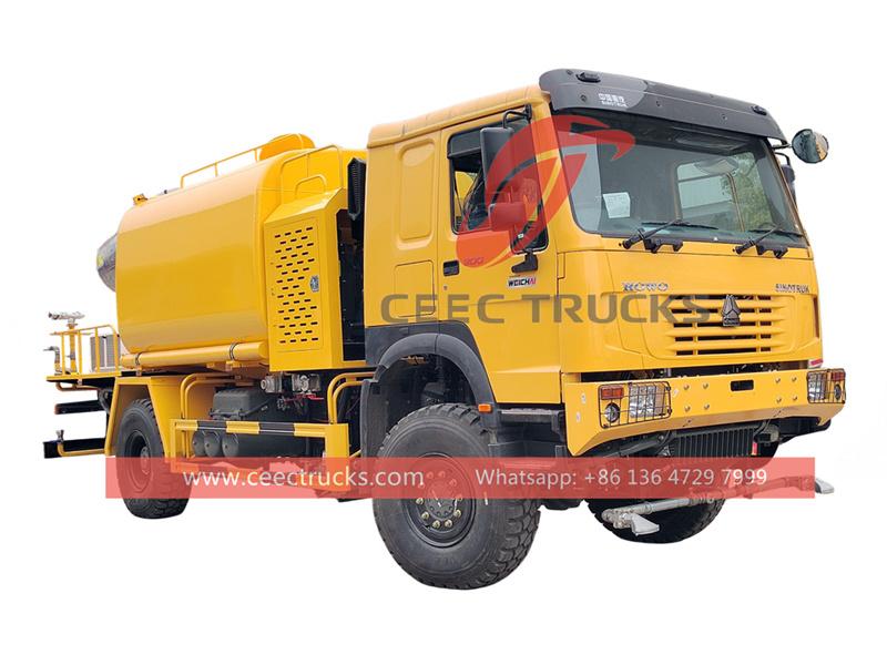 Howo 4x4 Dust Suppression Water Tank Truck