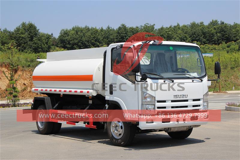 Isuzu NPR oil tanker truck