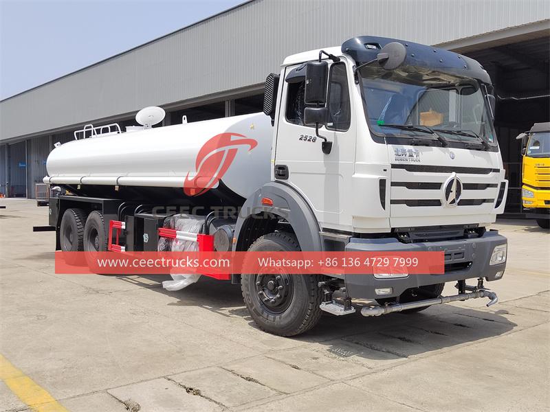 Beiben heavy-duty 20000L water tank truck