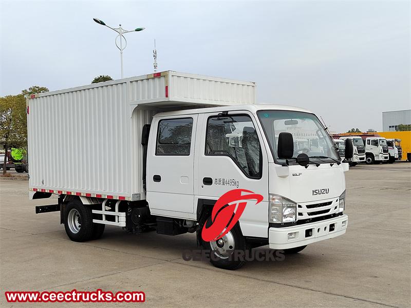 Isuzu 100P aluminum alloy van truck