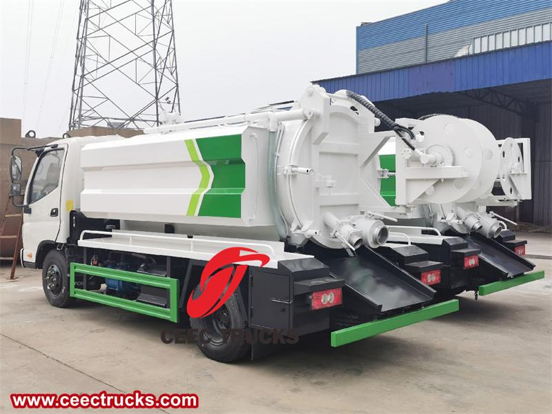 Isuzu GIGA 4x2 combined sewage jetting truck