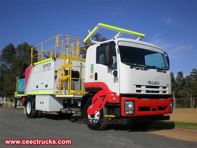 Isuzu 240HP fuel and lubrication service trucks on sale