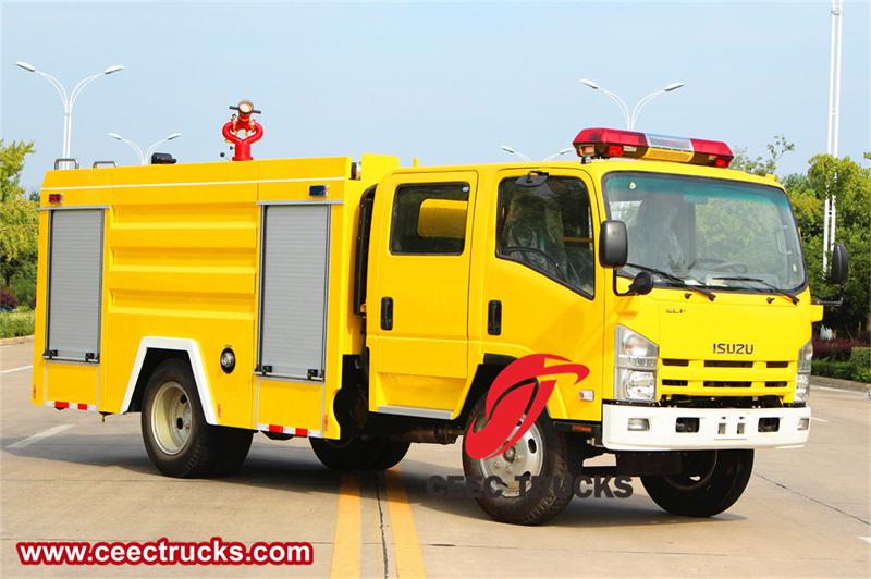 Isuzu 700P water fire truck