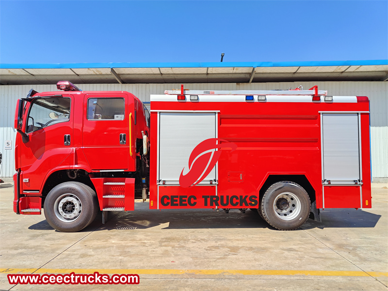 Isuzu Giga brand Fire Rescue Water Trucks