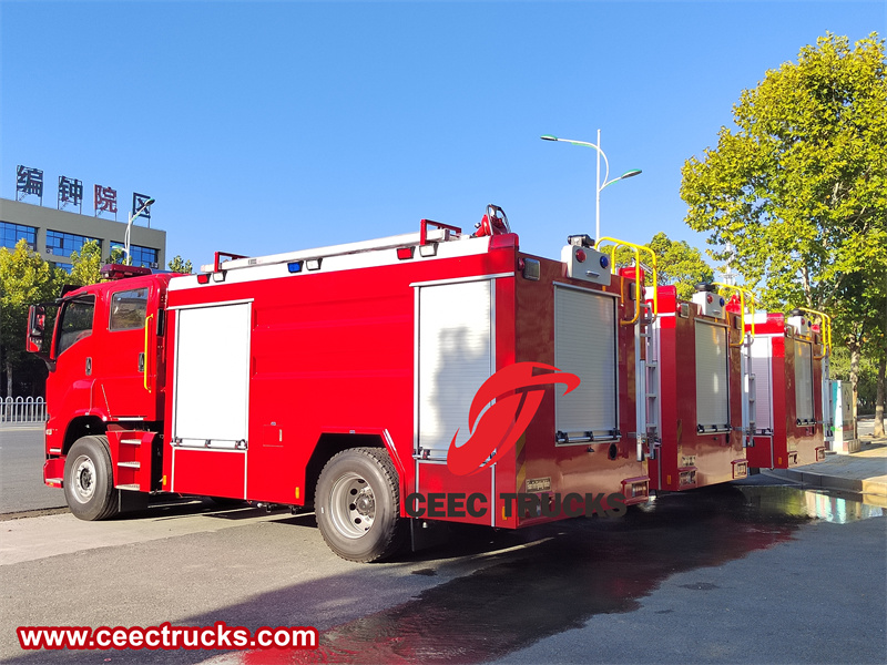 Isuzu Giga brand Fire Rescue Water Trucks