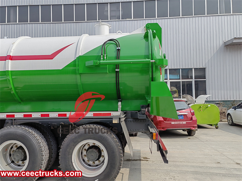 Howo sewer jetter truck