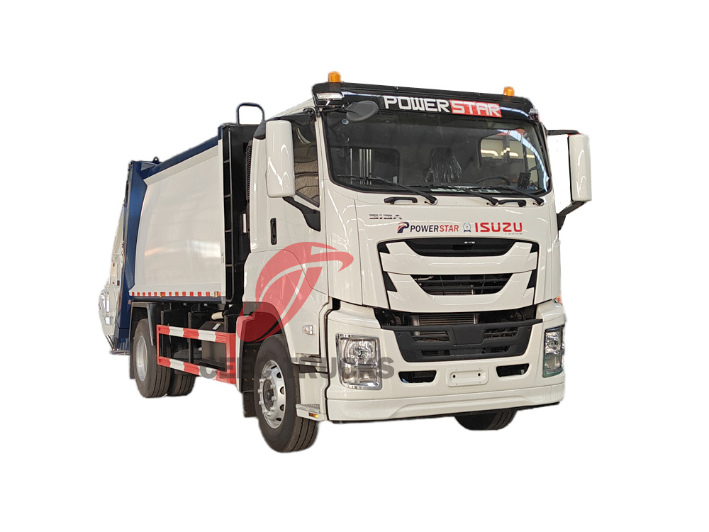 Isuzu new FVR refuse compaction truck