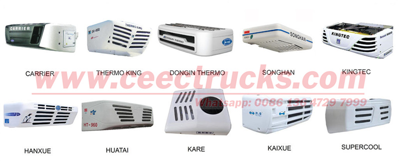 Isuzu giga freezer truck with refrigerated unit