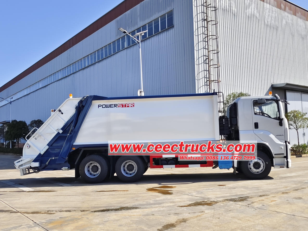 ISUZU GIGA series Rear Bin Lifter Garbage Truck