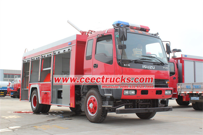 ISUZU FVR fire fighting truck